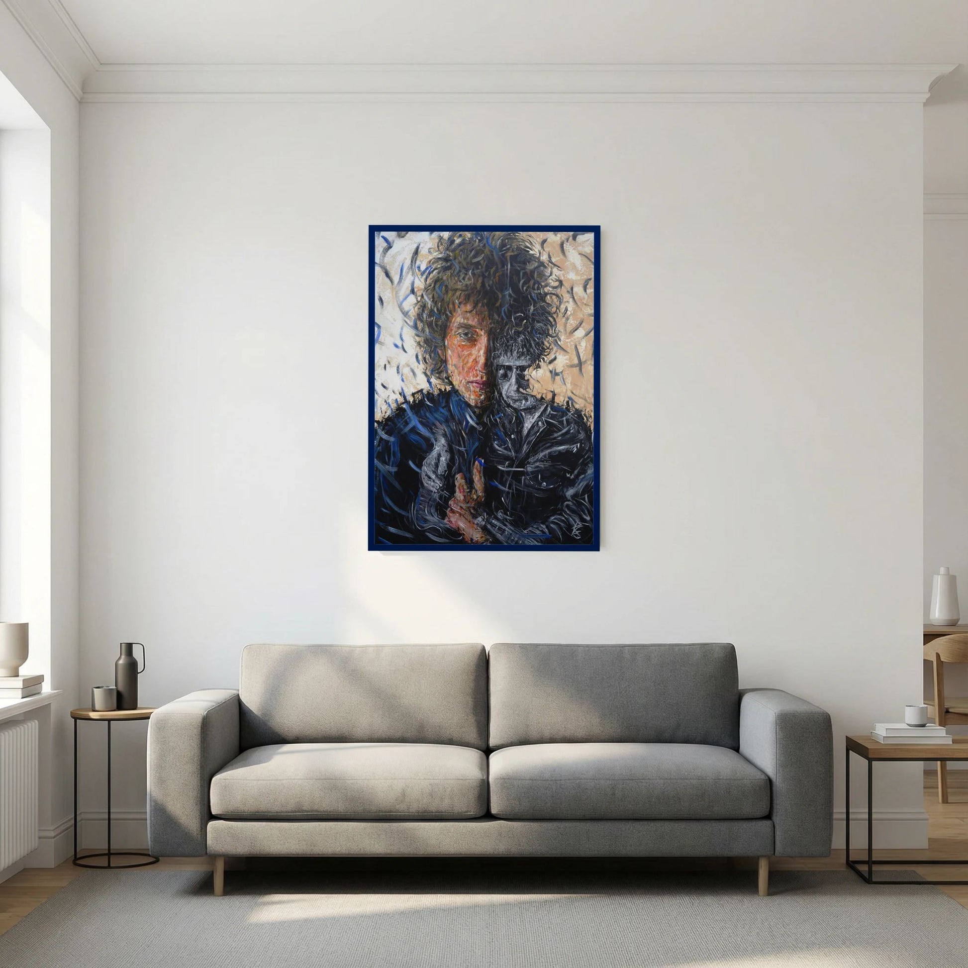 Paper Print: "Bob Dylan"
