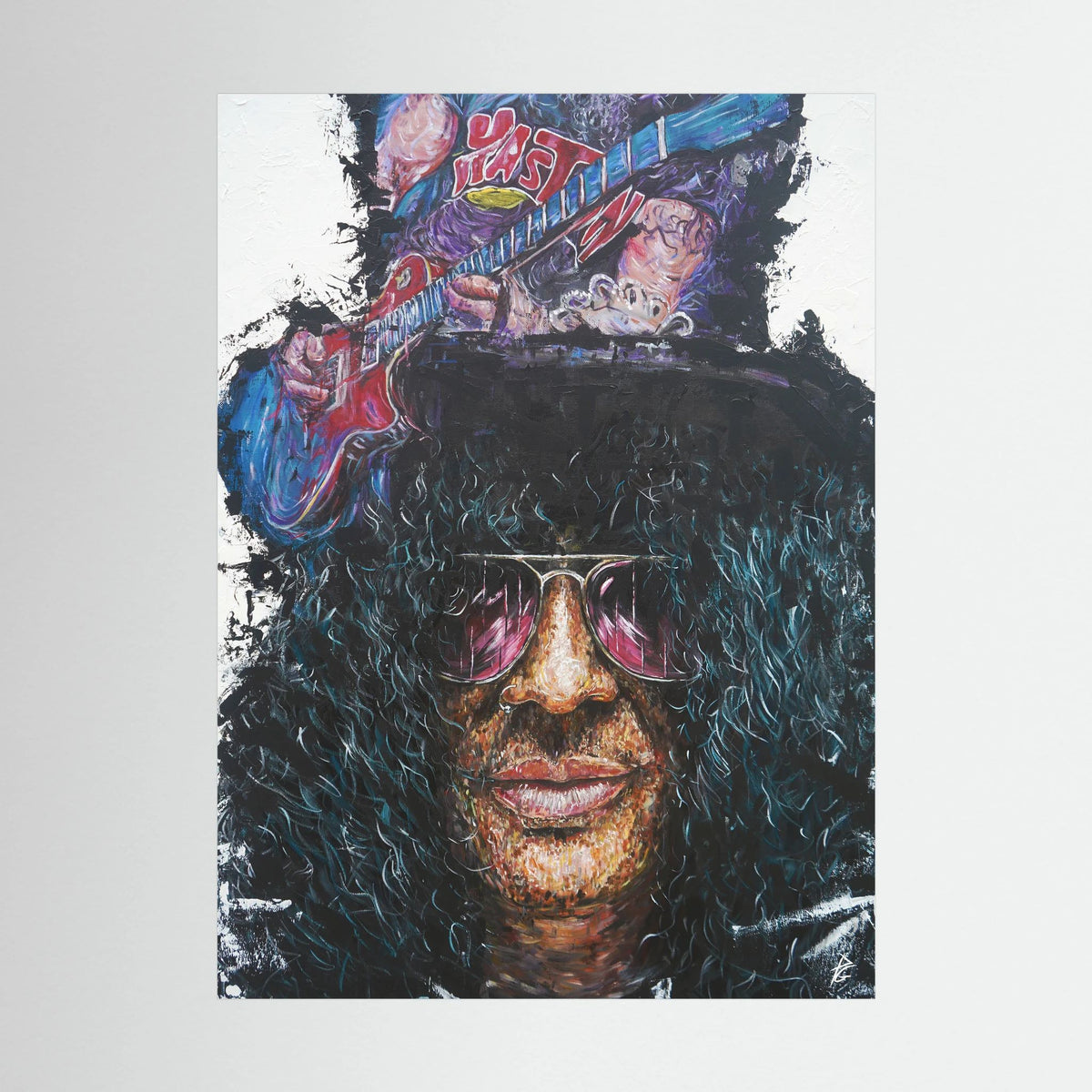 Paper Print: "Slash"