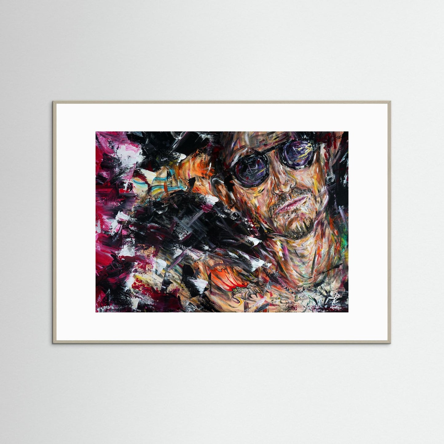 Paper Print: "Chester Bennington"
