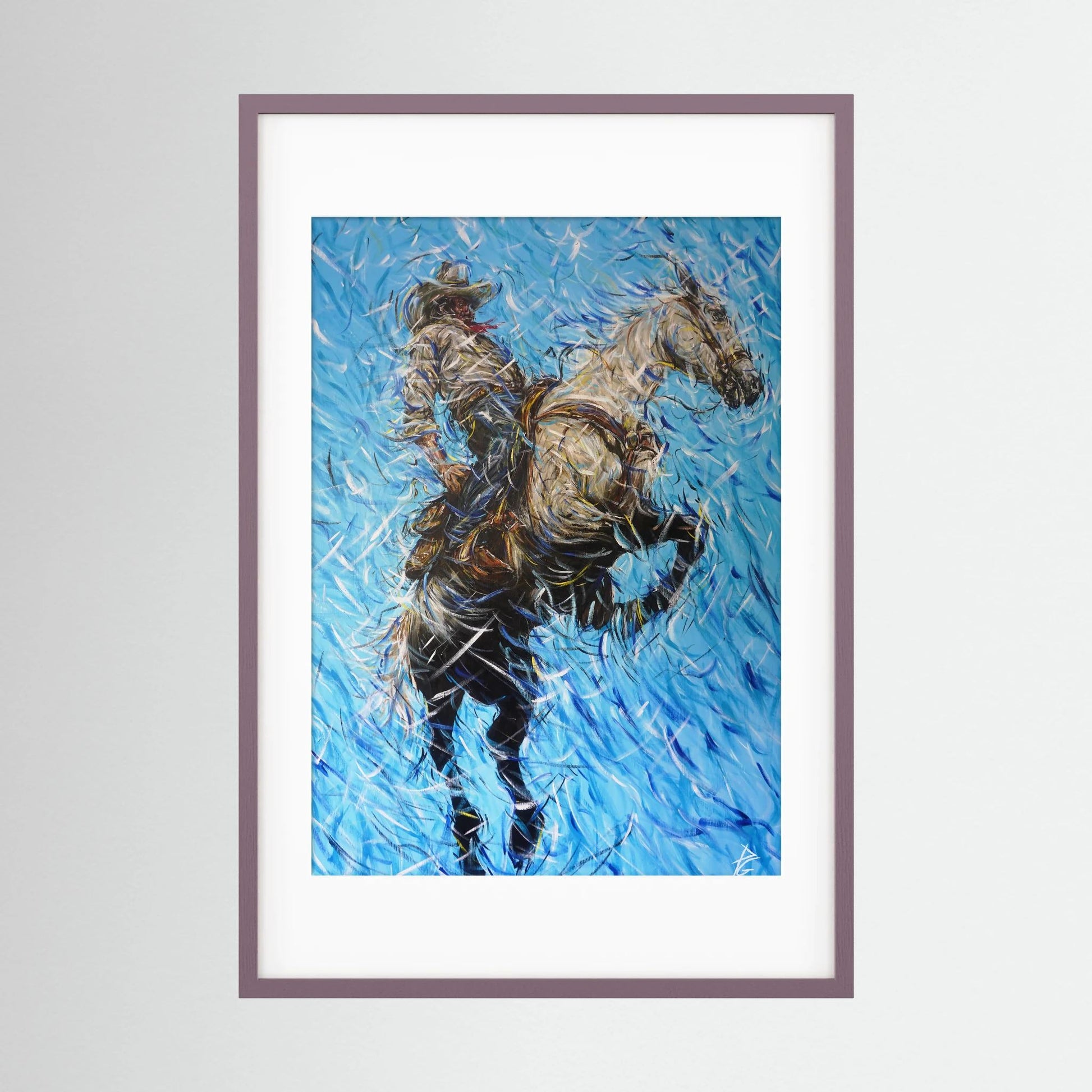 Paper Print: "Mountain Air"
