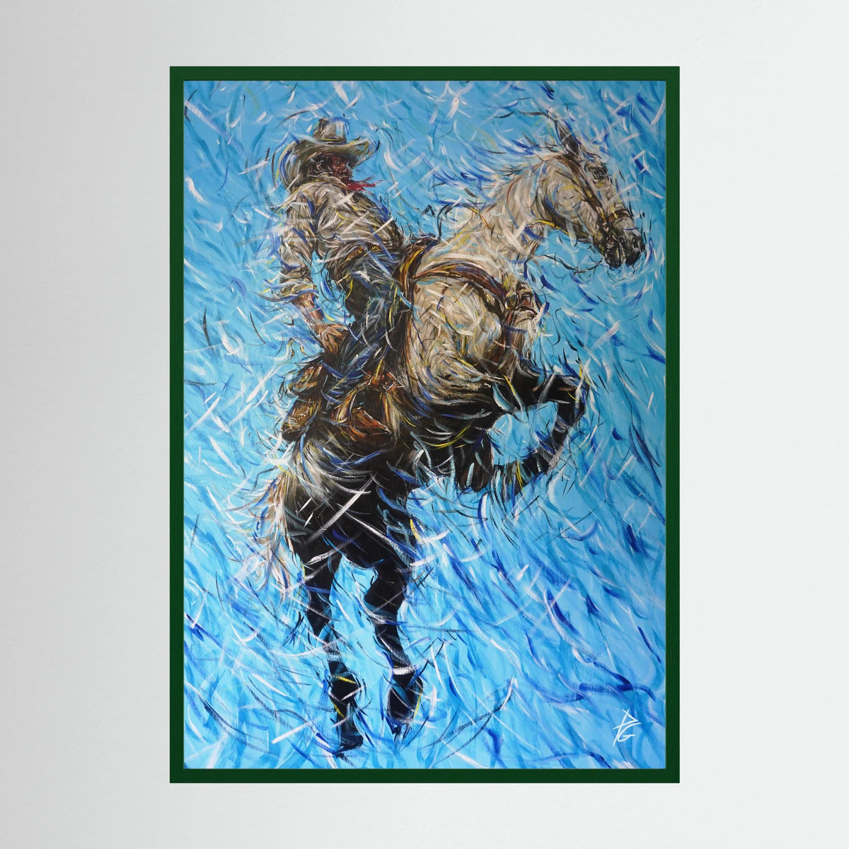 Paper Print: "Mountain Air"