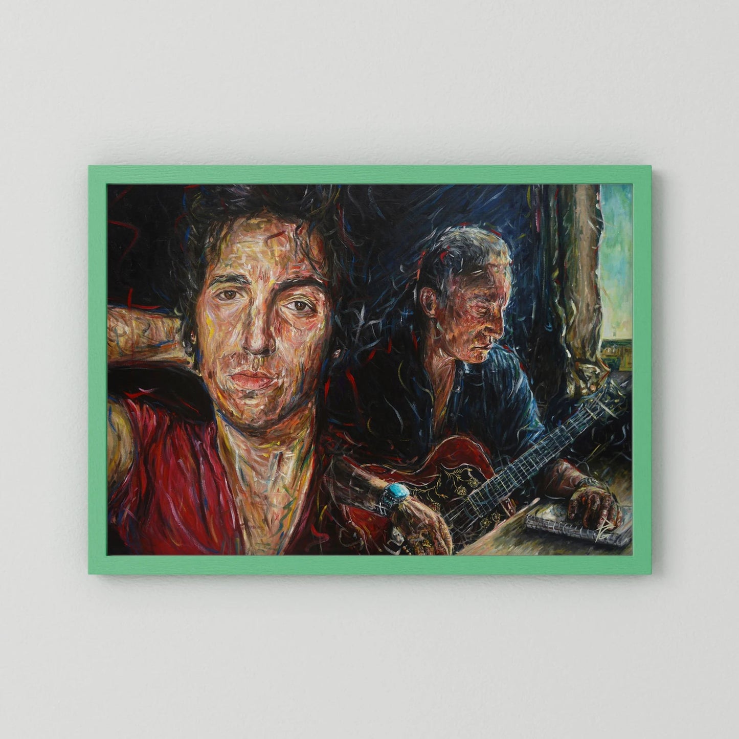 Paper Print: "Bruce Springsteen 