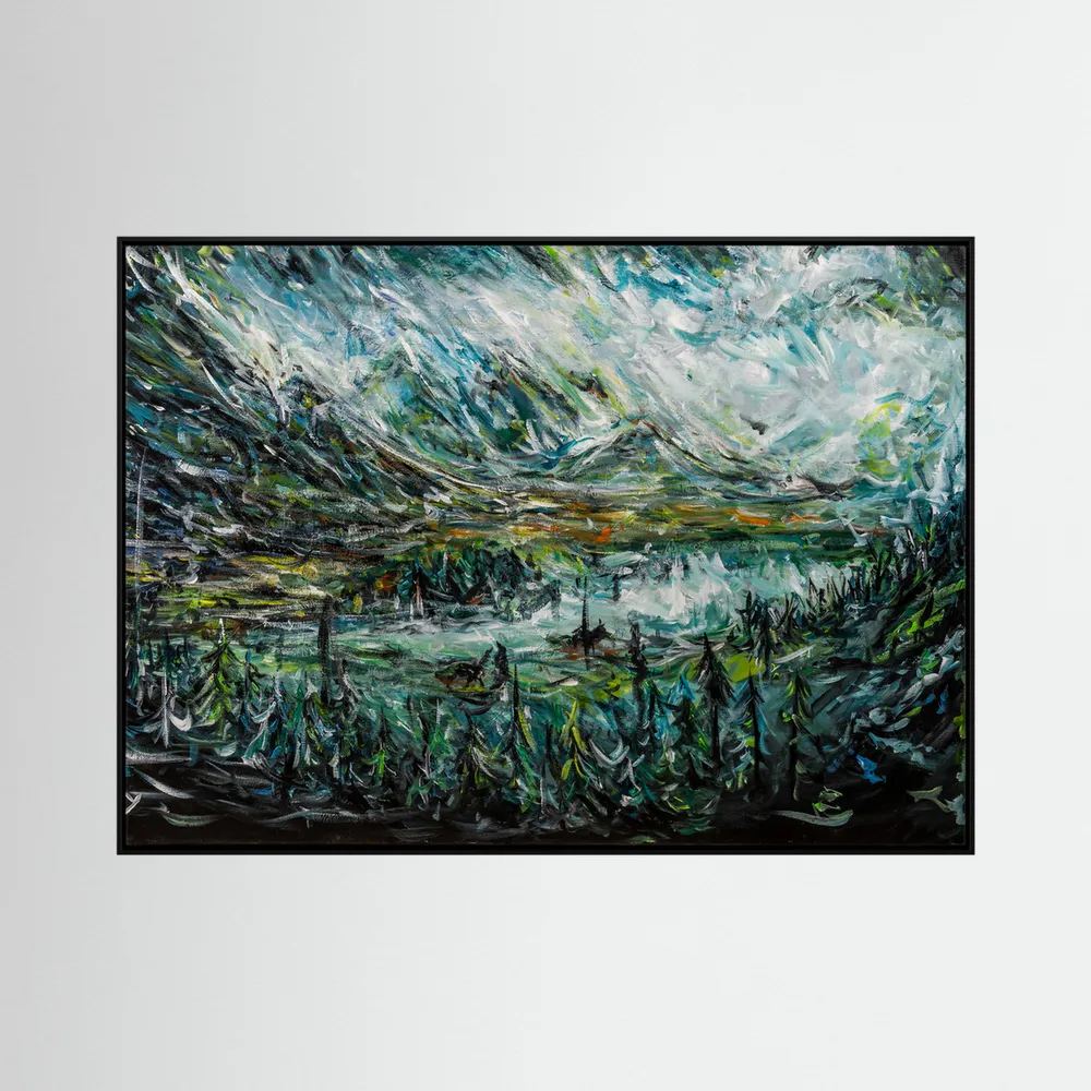 Vale in Shadow | Canvas Print