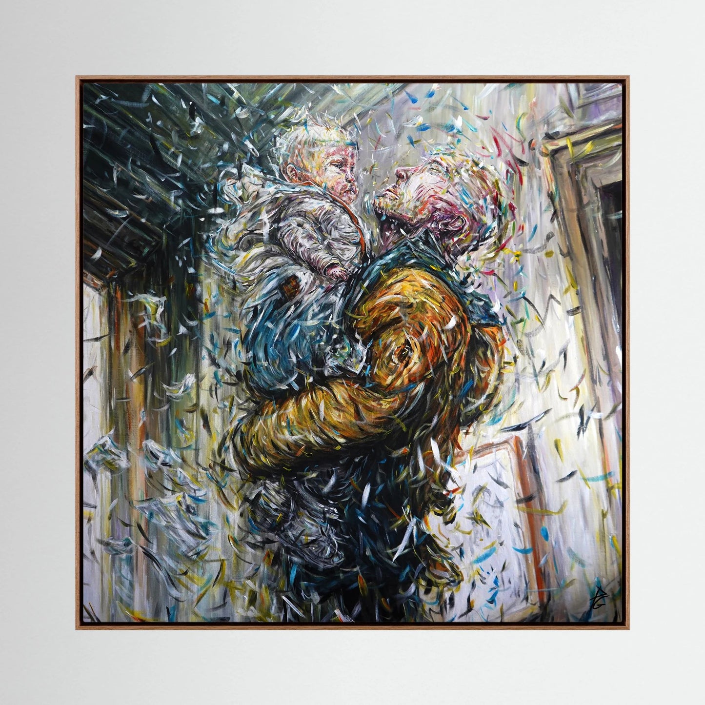 Canvas Print: "Moment of Grace"