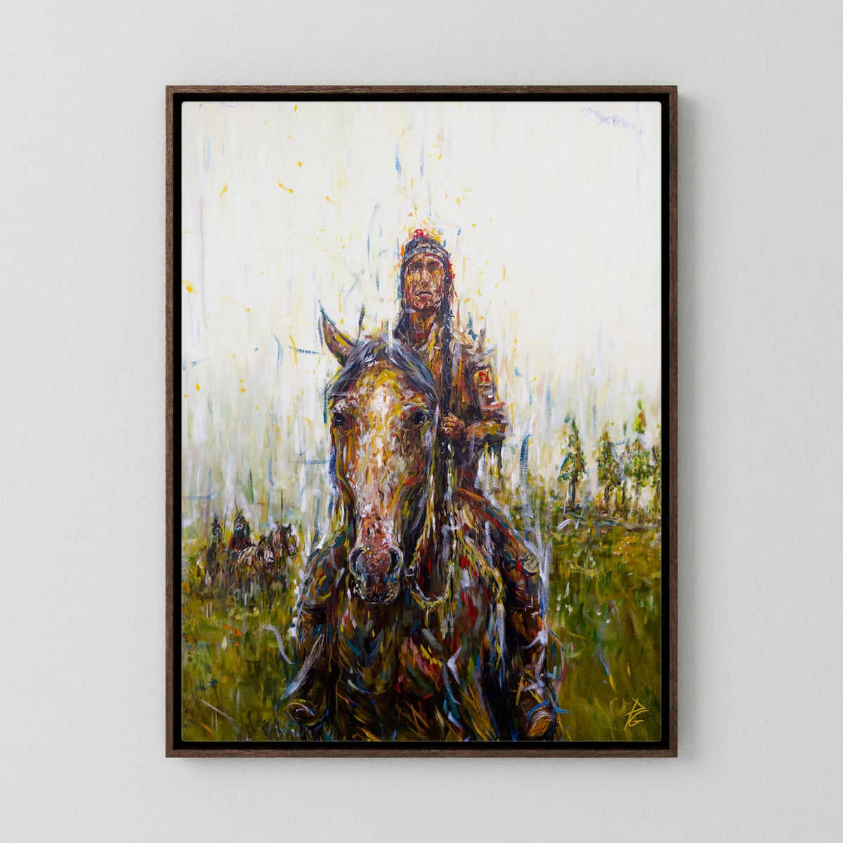 Canvas Print: "Nearing `the End"