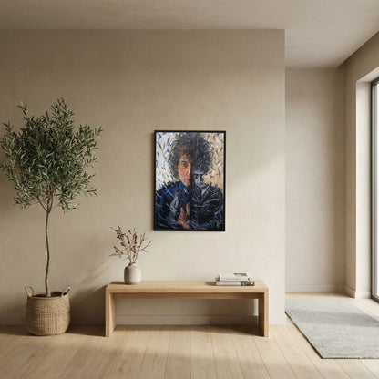 Paper Print: "Bob Dylan"