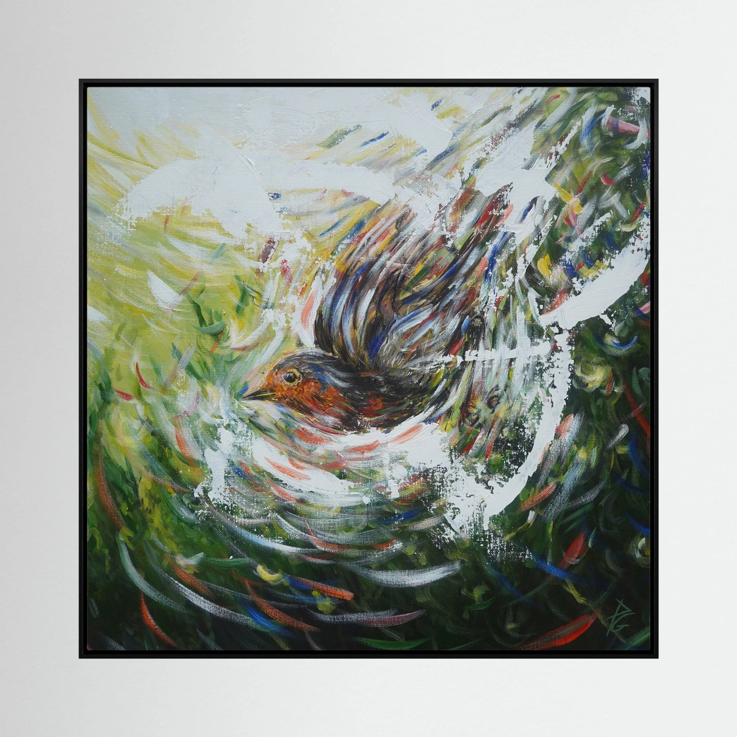 Canvas Print: "Passing Through"
