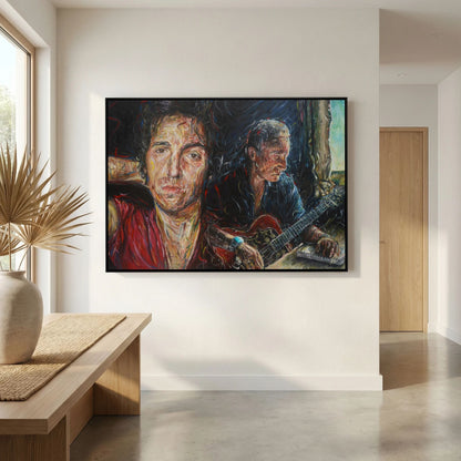 Canvas Print: "Bruce Springsteen"