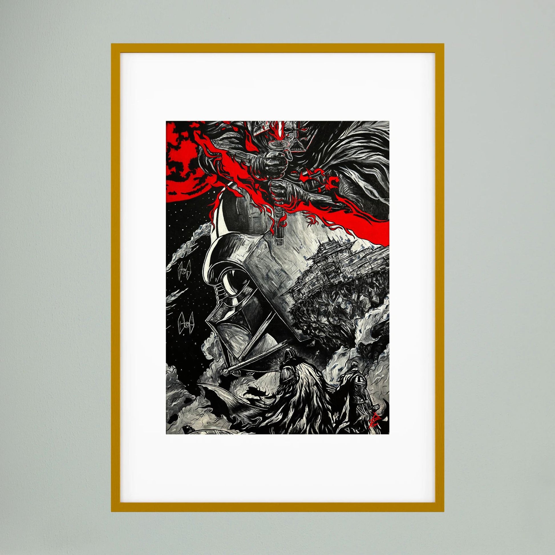 Paper Print: "Star Wars Darth Vader"