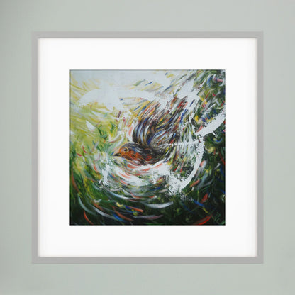 Paper Print: "Passing Through"