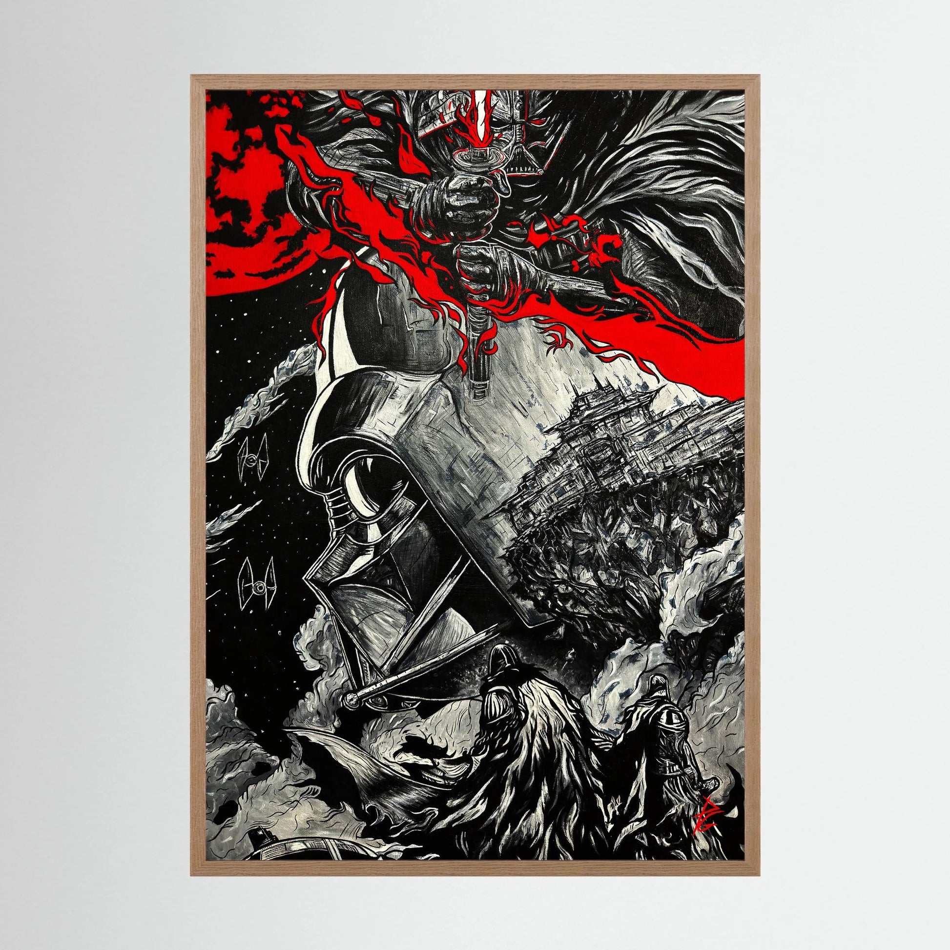 Paper Print: "Star Wars Darth Vader"