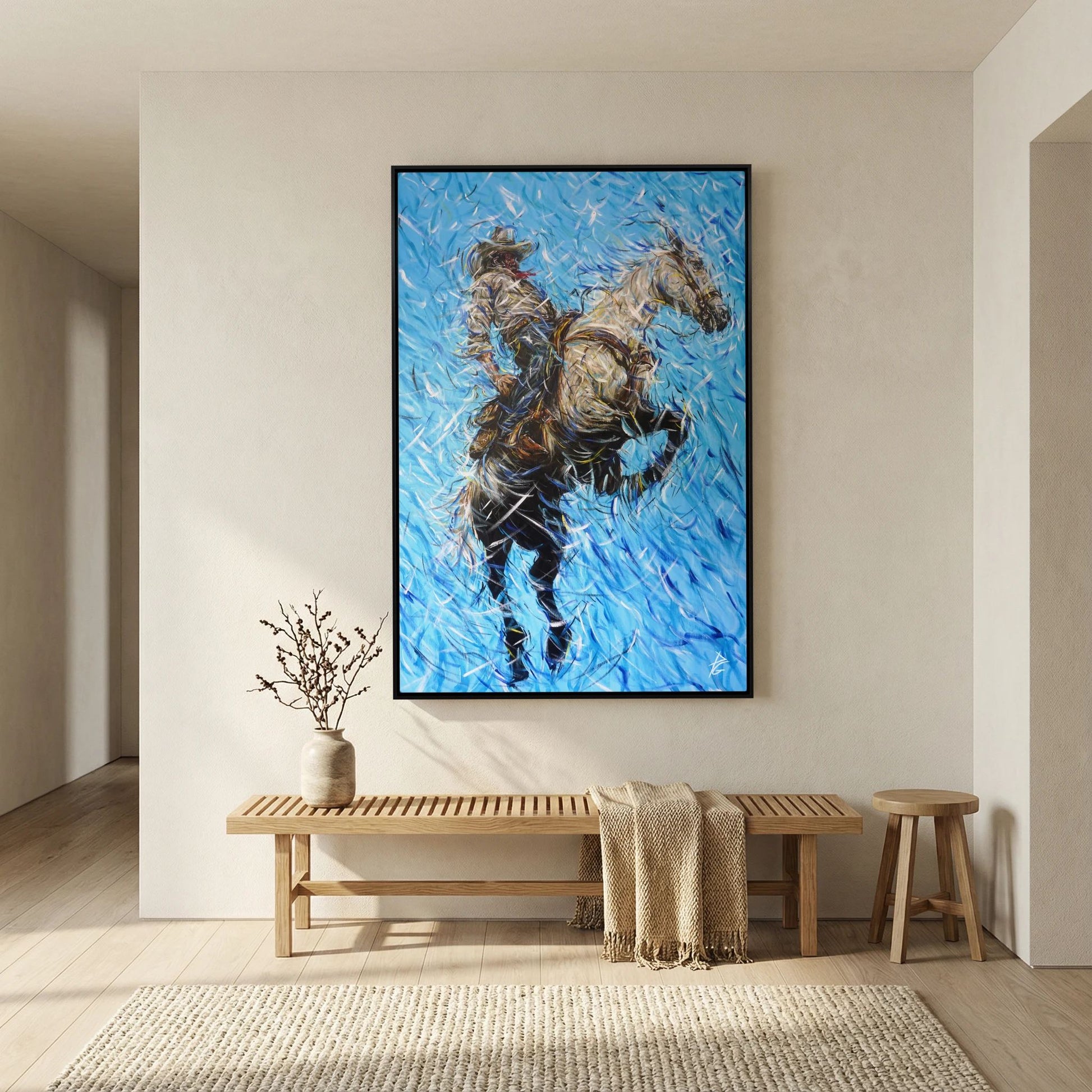 Canvas Print: "Mountain Air"
