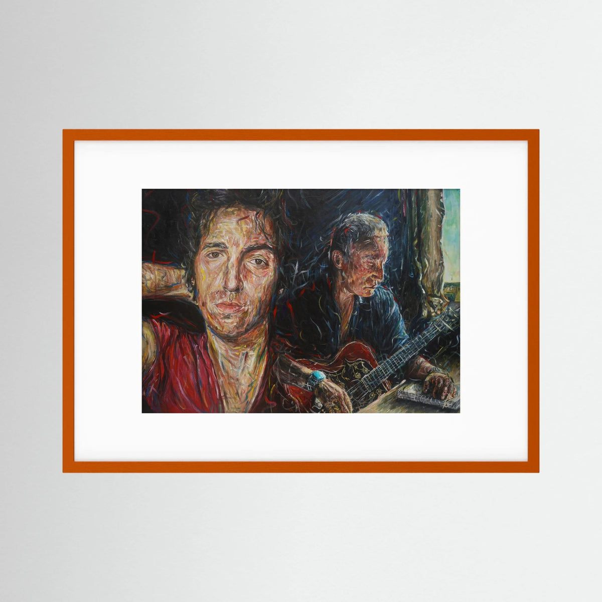 Paper Print: "Bruce Springsteen 