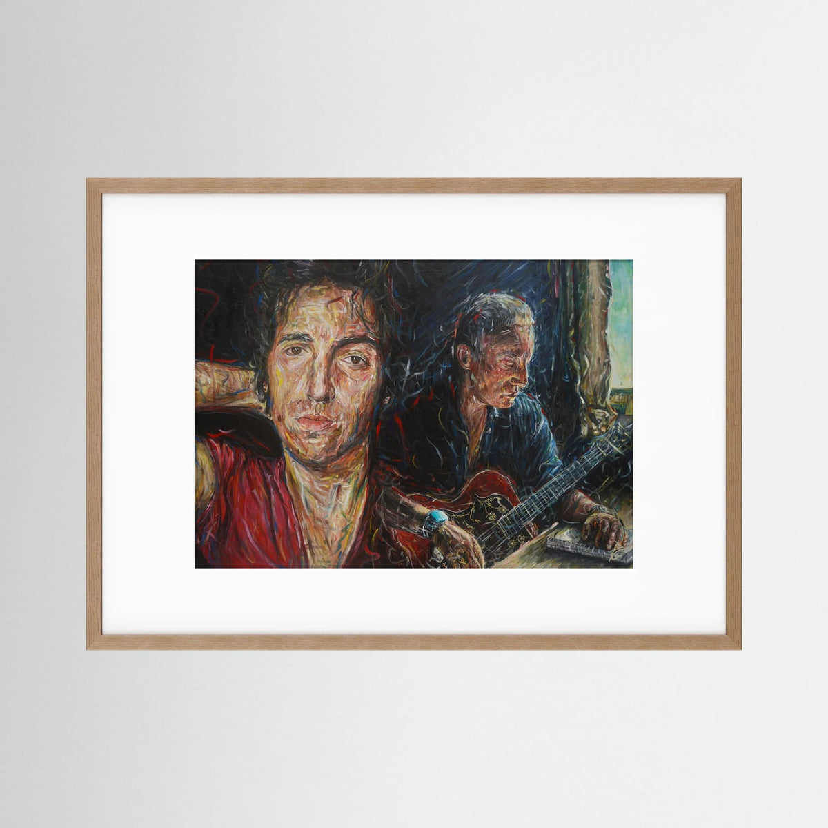 Paper Print: "Bruce Springsteen 
