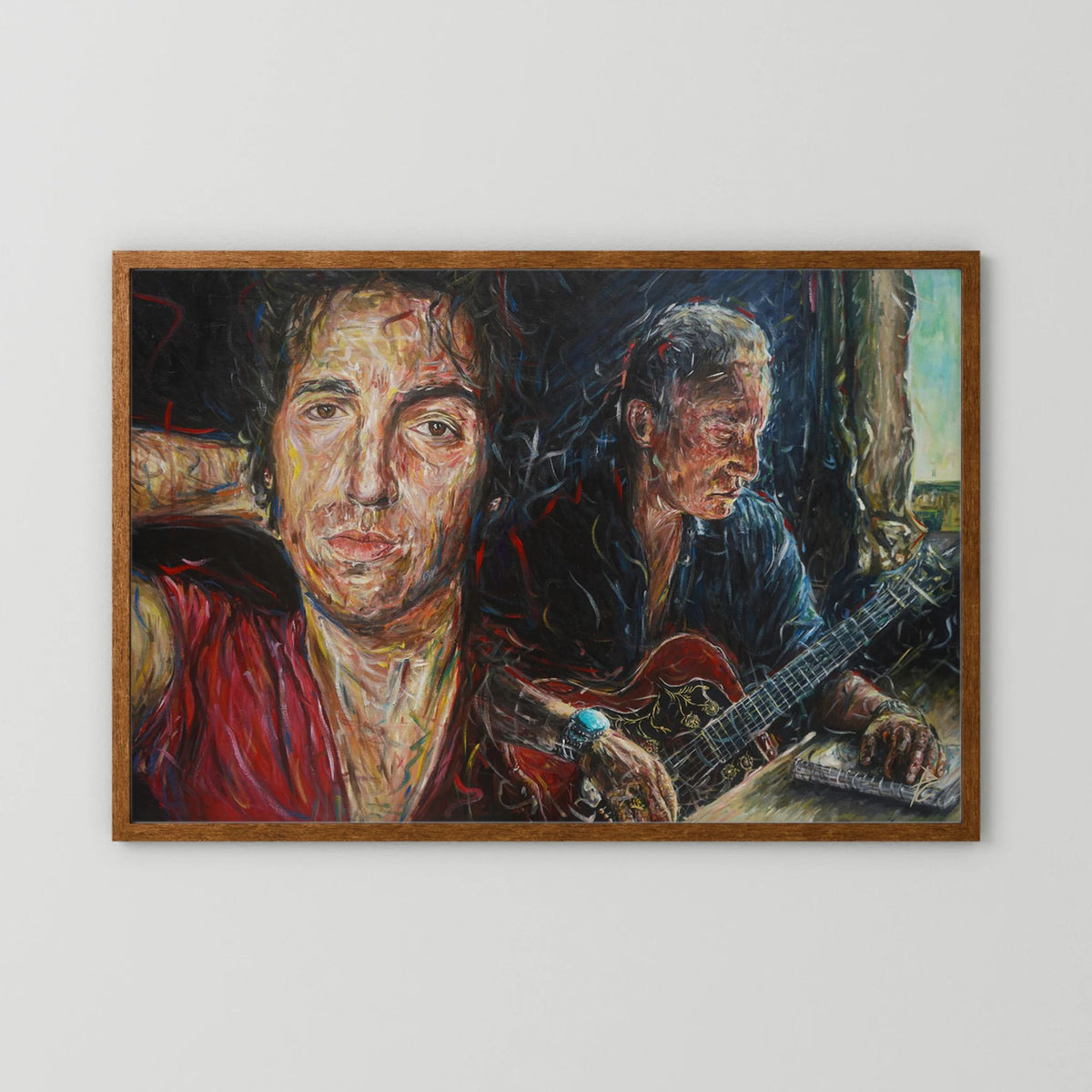 Paper Print: "Bruce Springsteen 