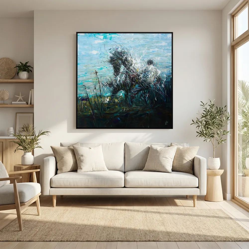 Canvas Print: "The Breaking"