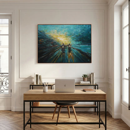 Canvas Print: "The Road Home"