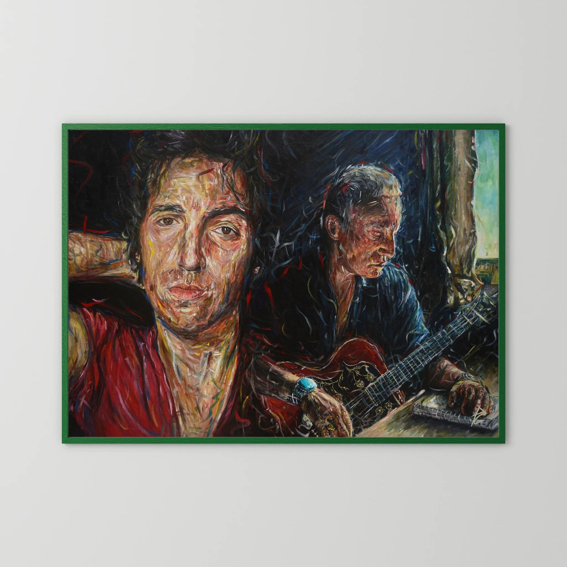 Paper Print: "Bruce Springsteen 
