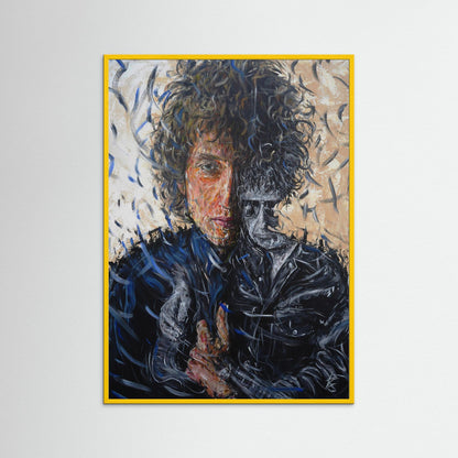 Paper Print: "Bob Dylan"