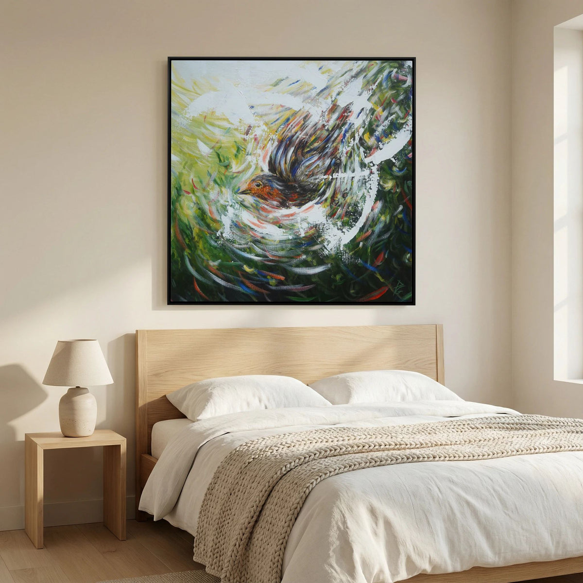 Canvas Print: "Passing Through"