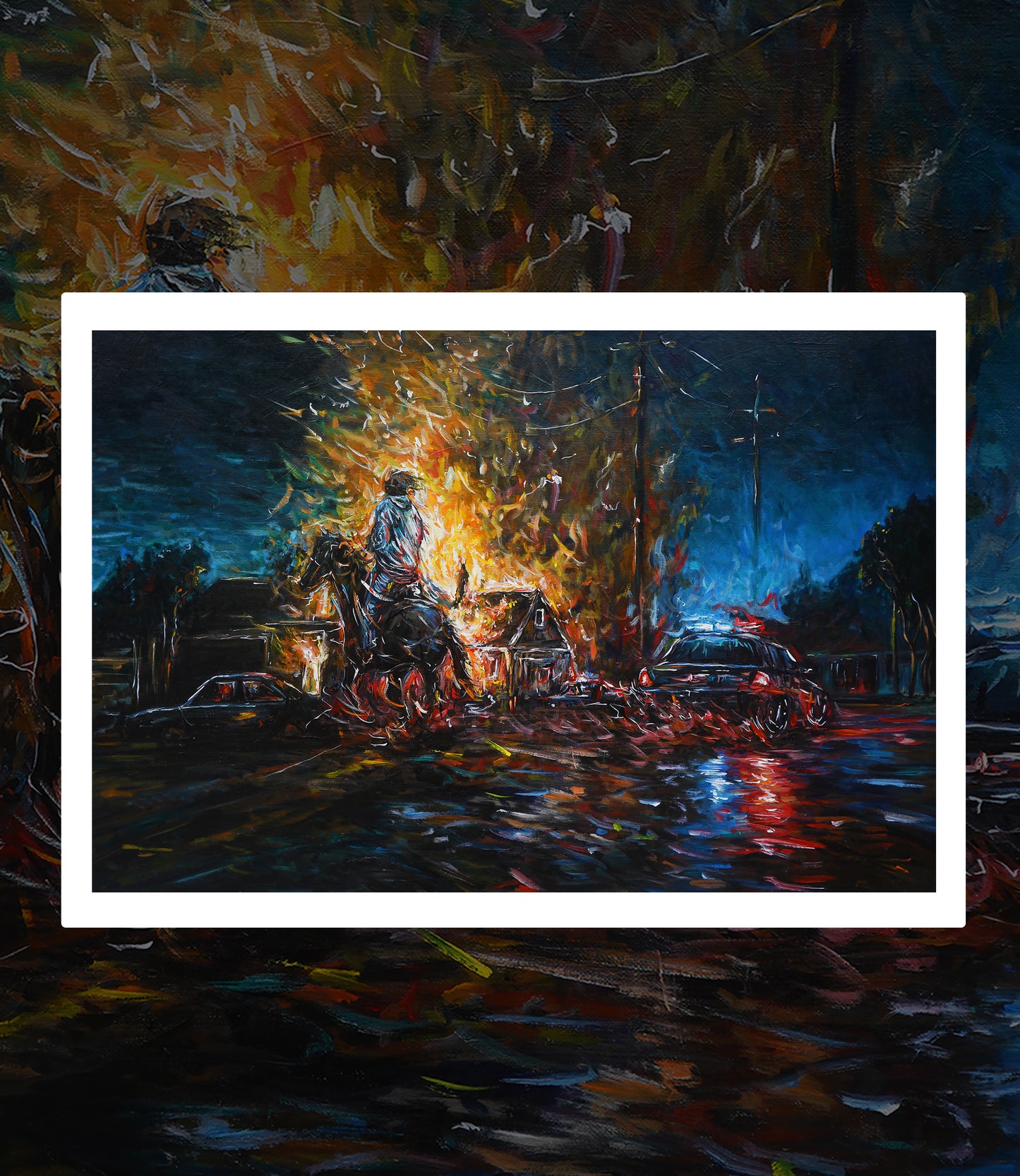 Special Edition Print: "Night of Red & Blue"