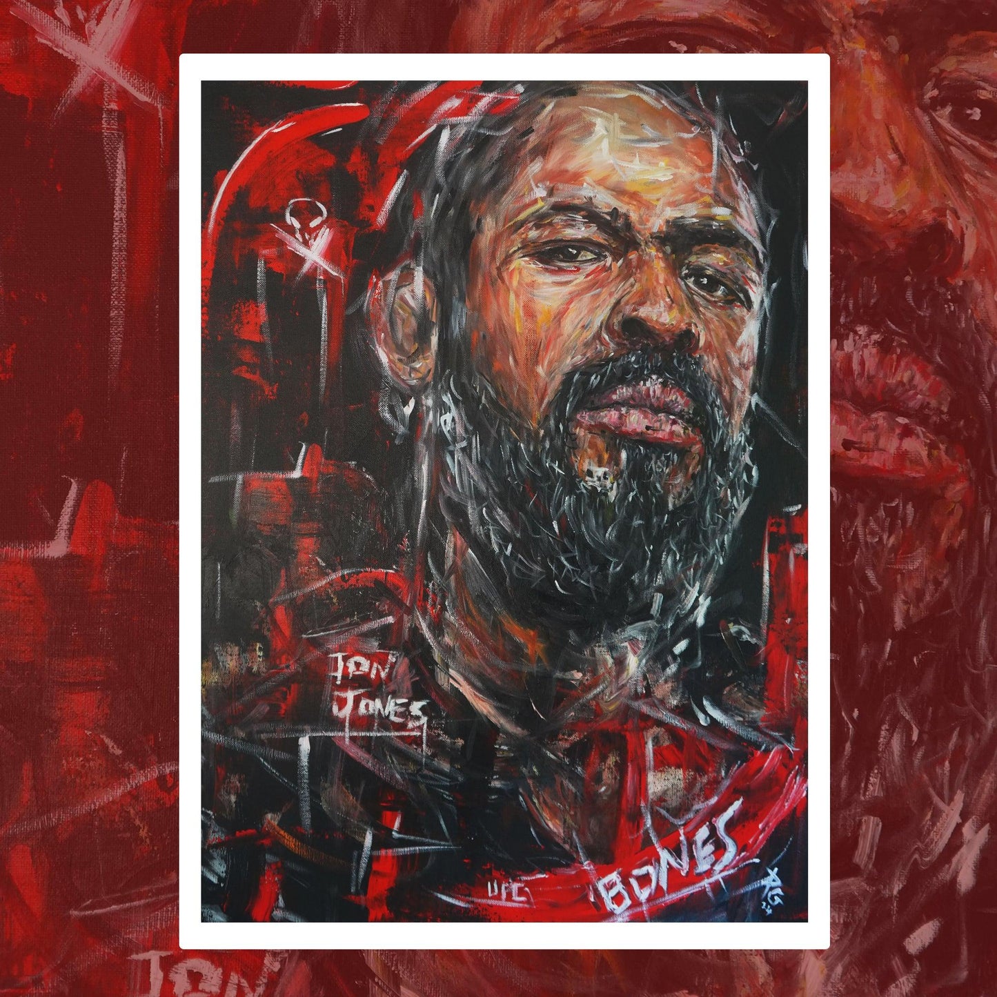 Jon Jones: Bad to the Bone | Limited Edition Prints