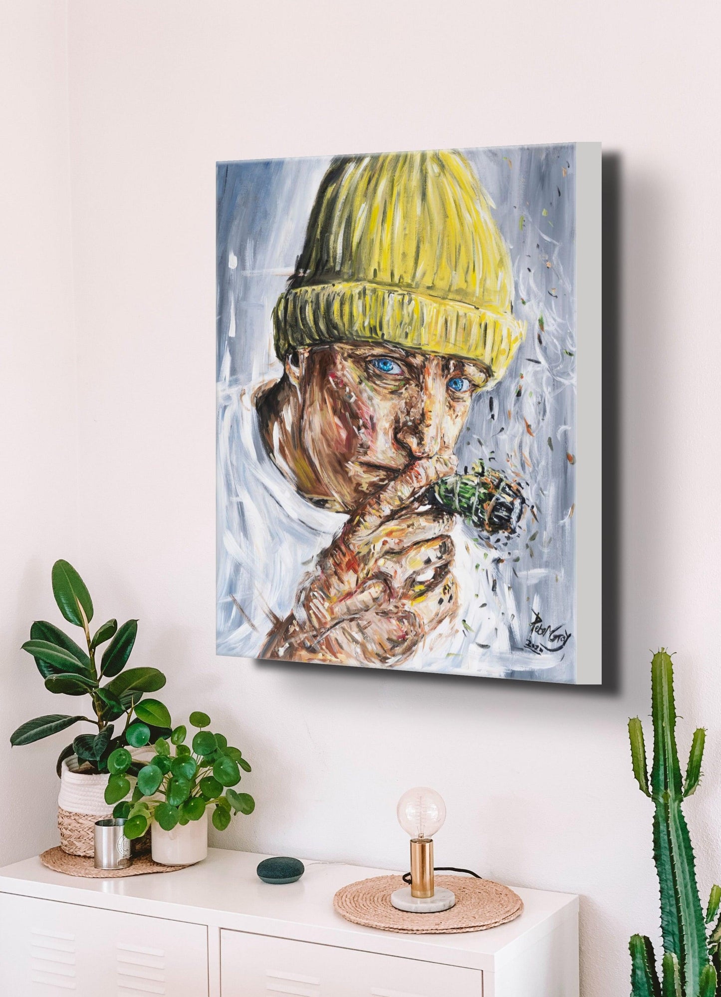 Woody Harrelson: One Big Joint | Canvas Prints