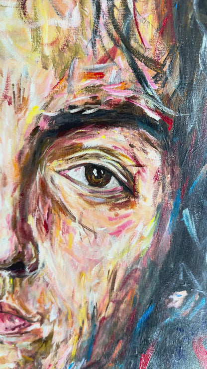 Original Painting: "Bruce Springsteen"