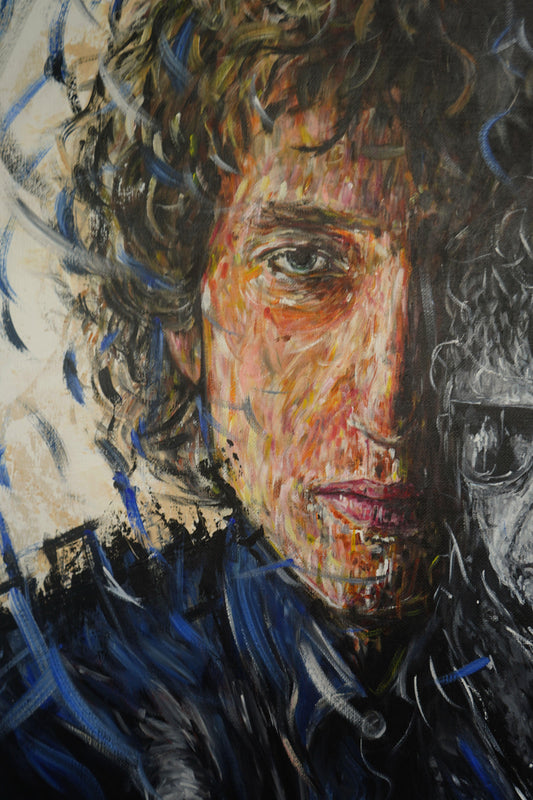 Bob Dylan: The Poet | Original Painting