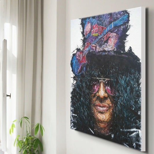 Slash: Rock n' Roller | Canvas Print