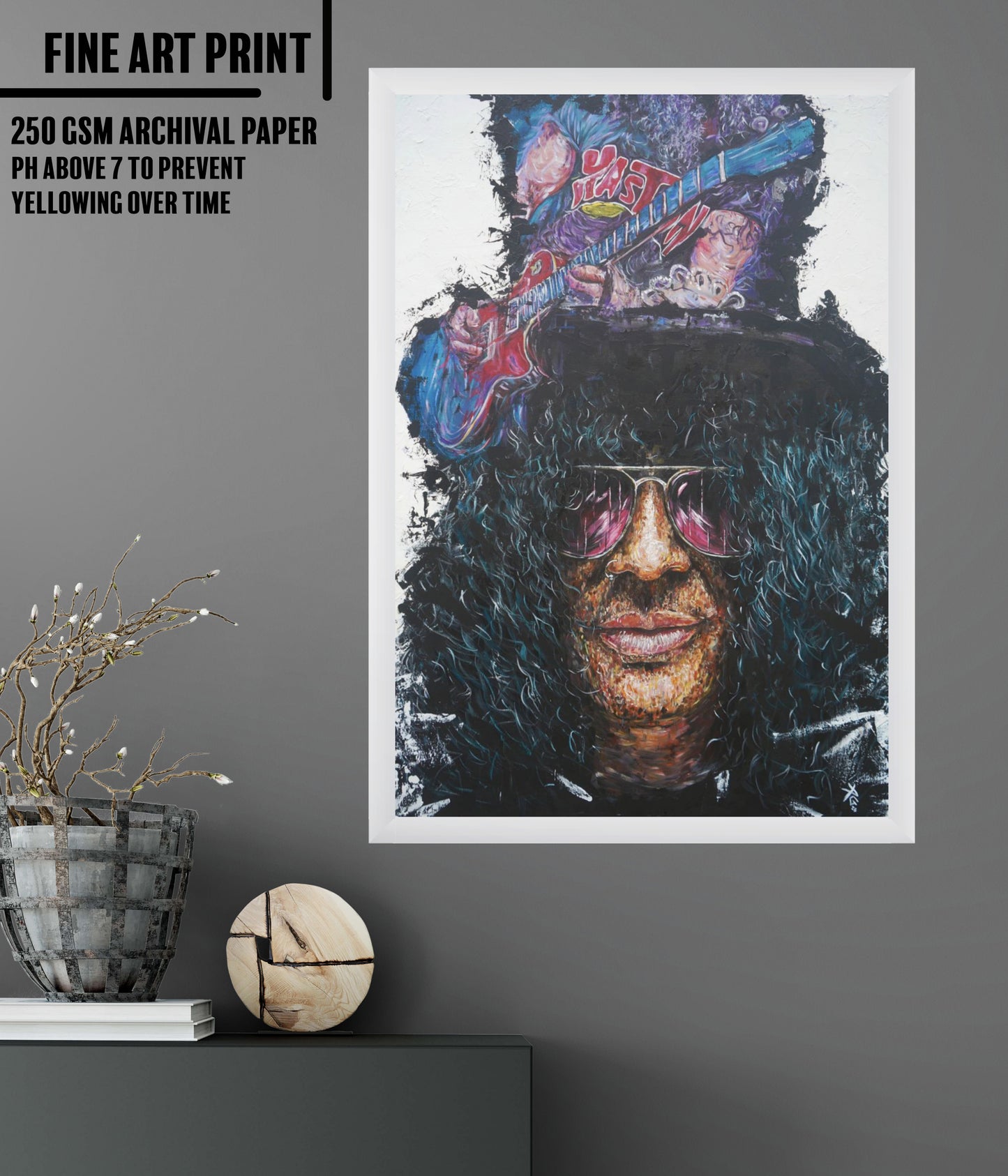 Slash: Rock n' Roller | Fine Art Prints