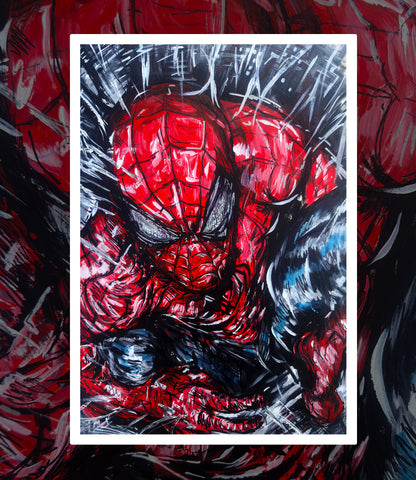 Hand Signed Print: ‘Spider-Man’
