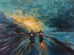 Original Painting: "The Road Home"