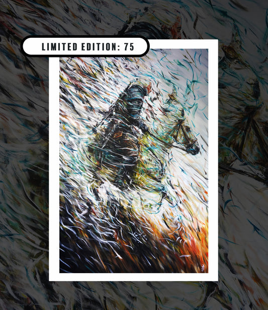The Witcher Wolf & Swallow | Limited Edition Print