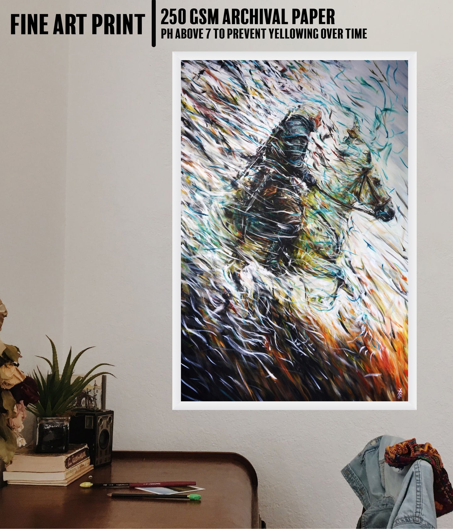 The Witcher: Wolf & Swallow | Fine Art Print